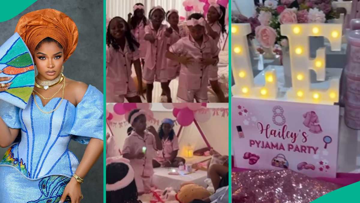 Davido’s Daughter Hailey Throws a Pyjama-Themed 8th Birthday Party, Shows Fun Side in Sweet Videos