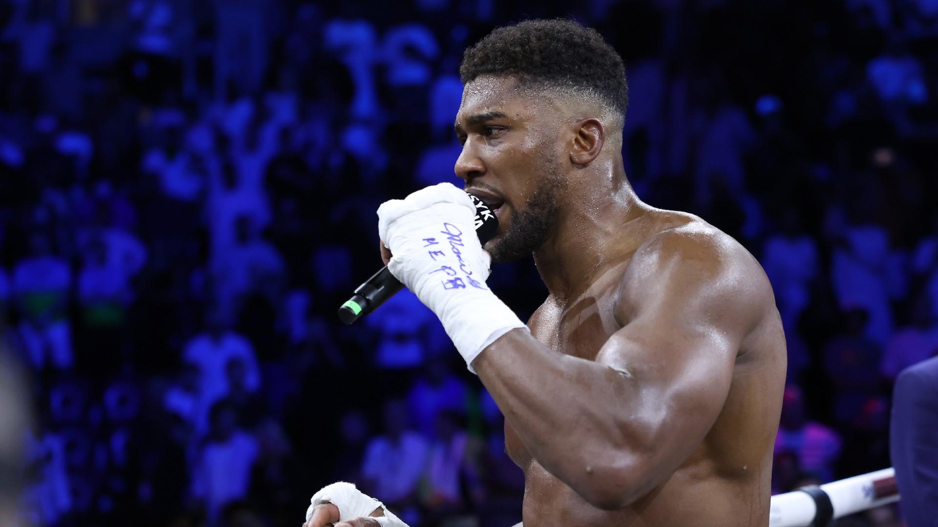 Anthony Joshua Named Among Britain’s Richest Athletes