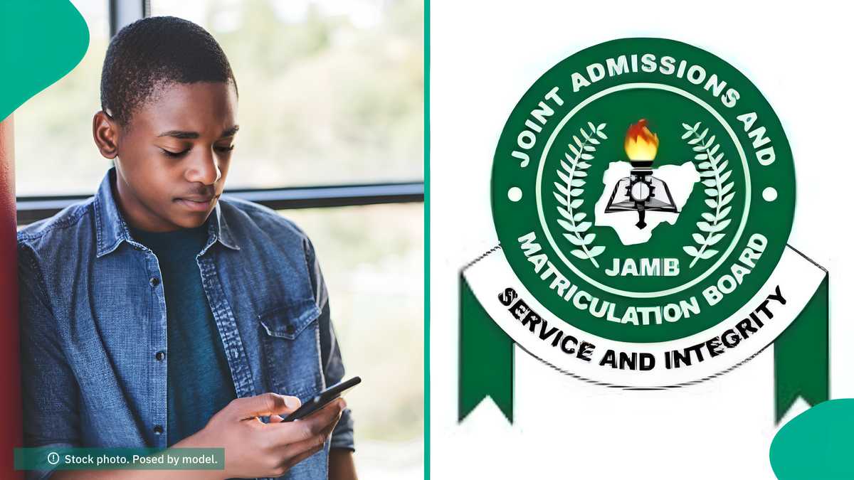 2025 JAMB Result: UTME Candidate Checks Score With SMS Code, Shows Message He Got, Many React