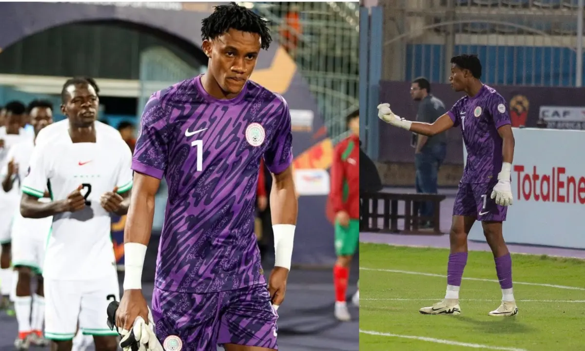 2025 U-20 AFCON: South Africa can’t stop us — Flying Eagles goalie boasts