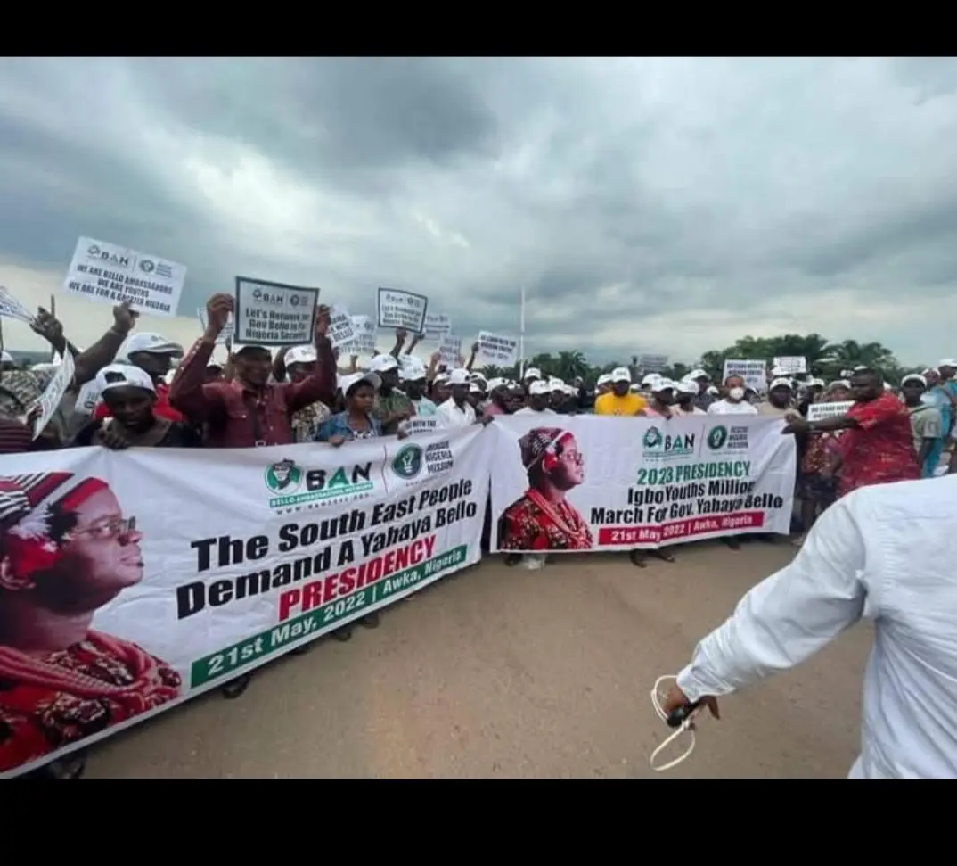 2027: Yahaya Bello distance self from running against Tinubu