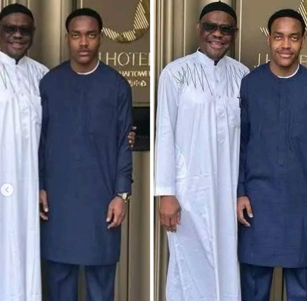 APC needs to die - Anger as Wike takes son on official govt engagement in China