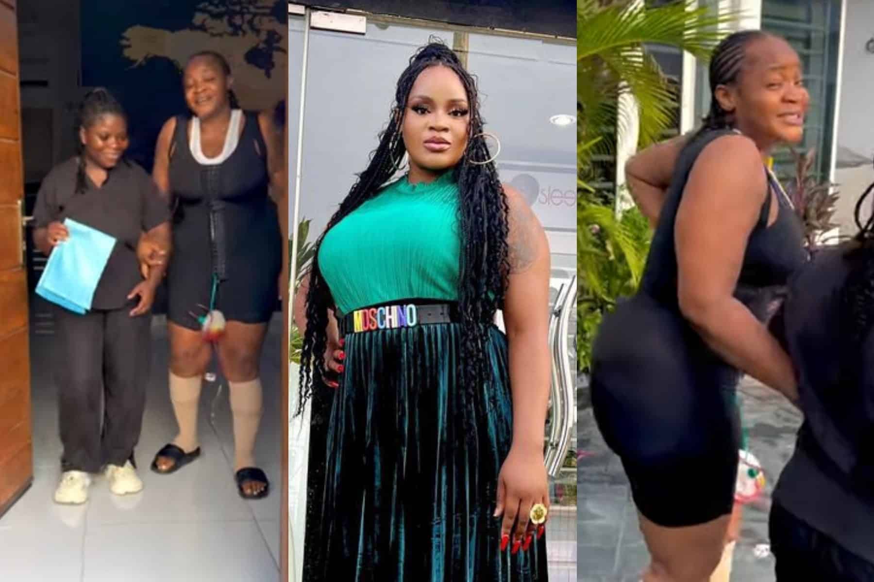 Actress Uche Ogbodo undergoes BBL surgery, flaunts new body