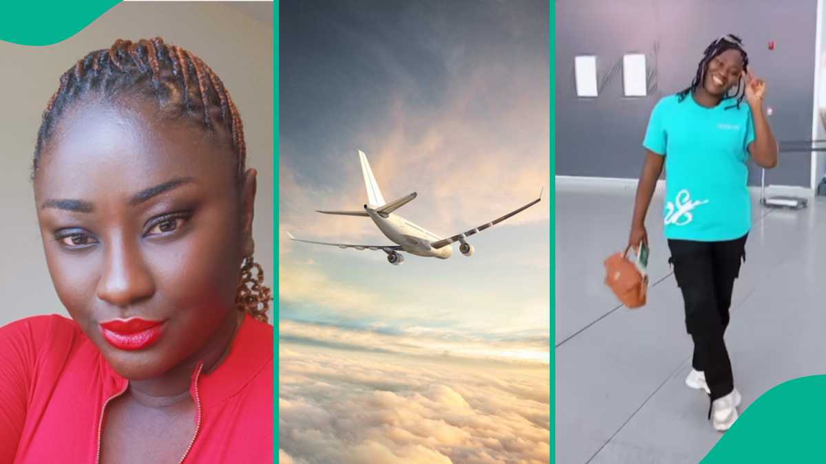 After Two Years of Long Distance Marriage, Nigerian Lady Travels To UK to Reunite With Husband