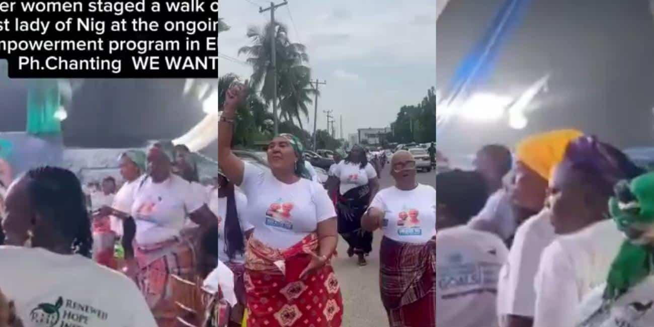 An Impostor - Angry women stage protest against Ibas’ wife during occasion in Rivers
