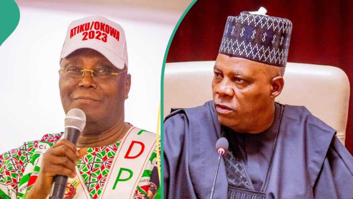 Atiku Abubakar Meets Vice President Kashim Shettima, Photos Emerge