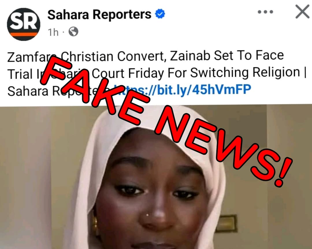 Babu Wata Matar Da Aka Gurfanar Saboda Wai Ta Zama Kirista - Gwamnatin ZamfaraBabu Wata Matar Da Aka Gurfanar Saboda Wai Ta Zama Kirista