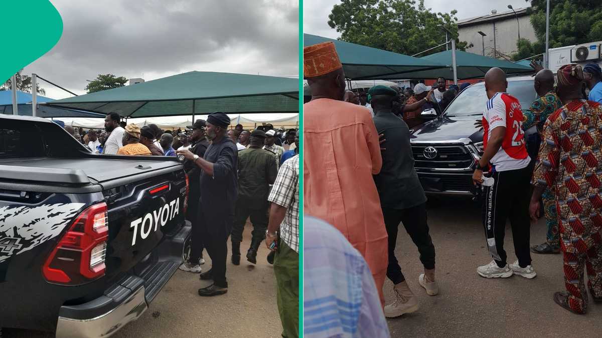 Breaking: Panic as LG Chairman Slums While Speaking at APC Meeting, Video Trends
