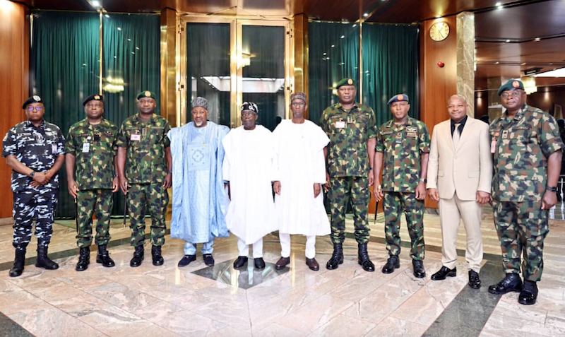 CDS reveals outcome of Tinubu's meeting with service chiefs