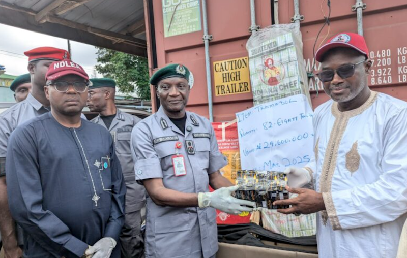 Customs intercepts N1.5bn contraband in Lagos
