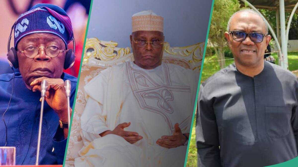 Dabarun da Tinunu ke yi domin nakasa Atiku, Obi a jihohi 5 kafin zaɓen 2027