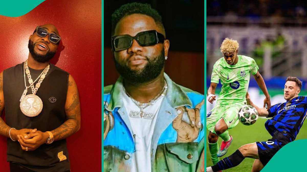 Davido Advises Skales After Barca Loss to Inter Milan: "Skalooo No Come Naija Ooo"
