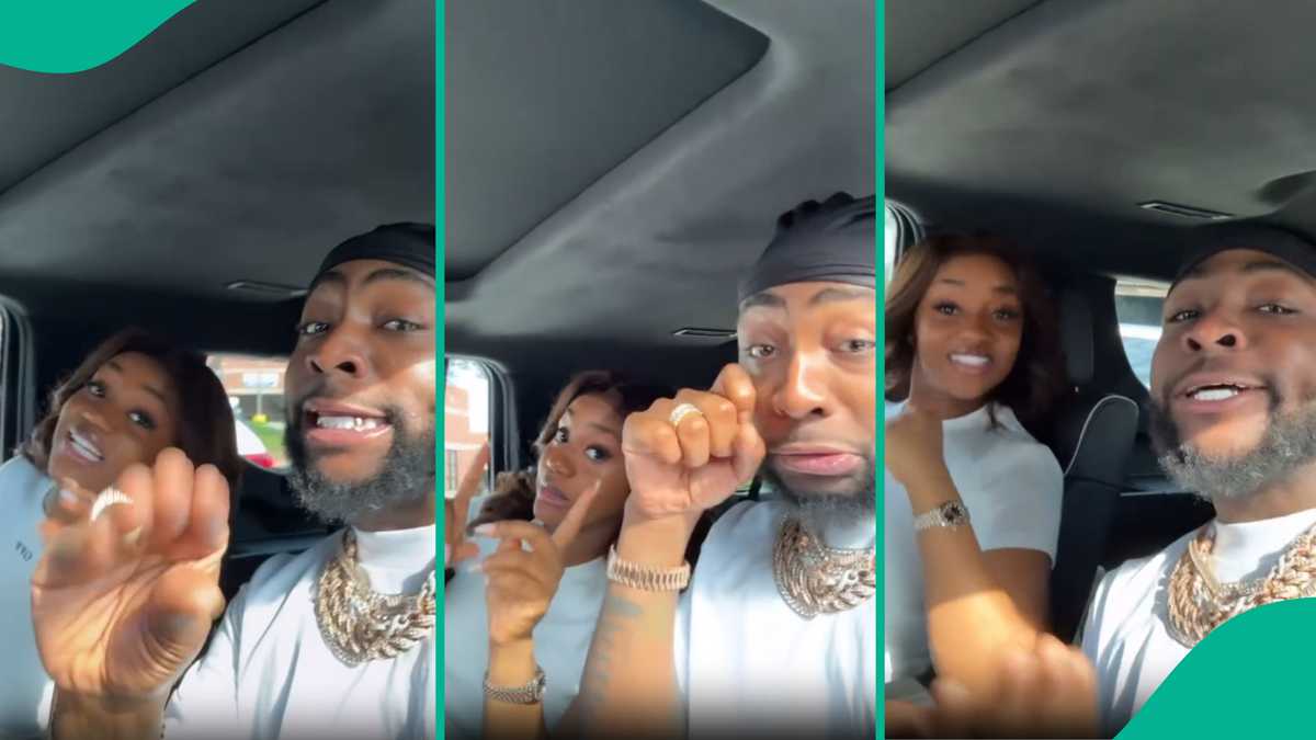 Davido and Chioma Rock Matching Outfits, Sing Together in Sweet Video, Fans Gush: “His Best Friend”