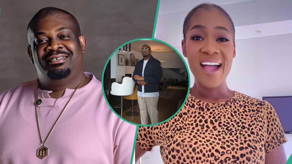 Don Jazzy Unveils New Look, Fans Drool, Drags Mercy Johnson: “Not Easy but Worthwhile”