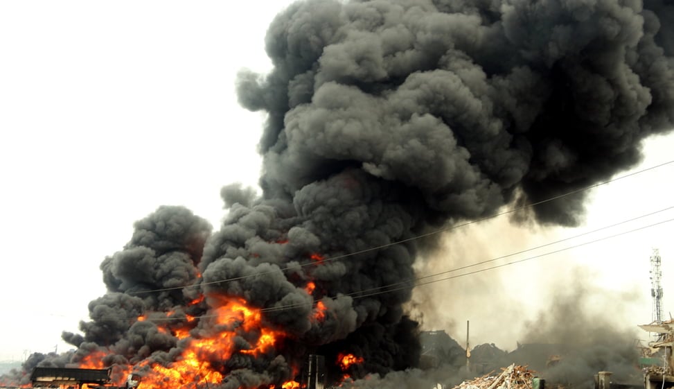 Explosion kills woman in Greece