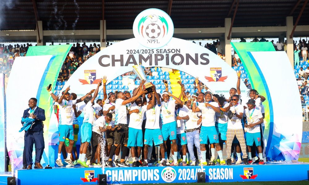 In a historic moment at the Remo Stars Stadium in Ikenne, Coach Daniel Ogunmodede stood proudly at the centre of Nigerian football glory.