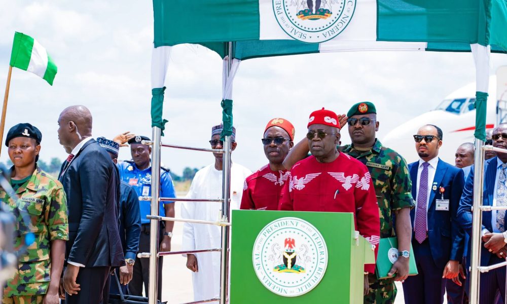 Full Text: President Tinubu's Speech In Anambra