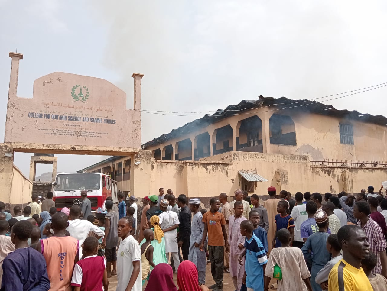 Fire Razes Sheikh Dahiru Bauchi’s Islamic College