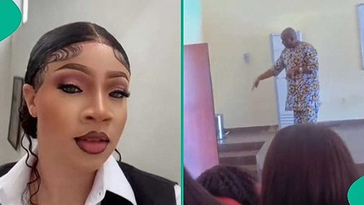 Funny Lecturer Taunts Students Who Came Late to His Class, Video Goes viral on TikTok