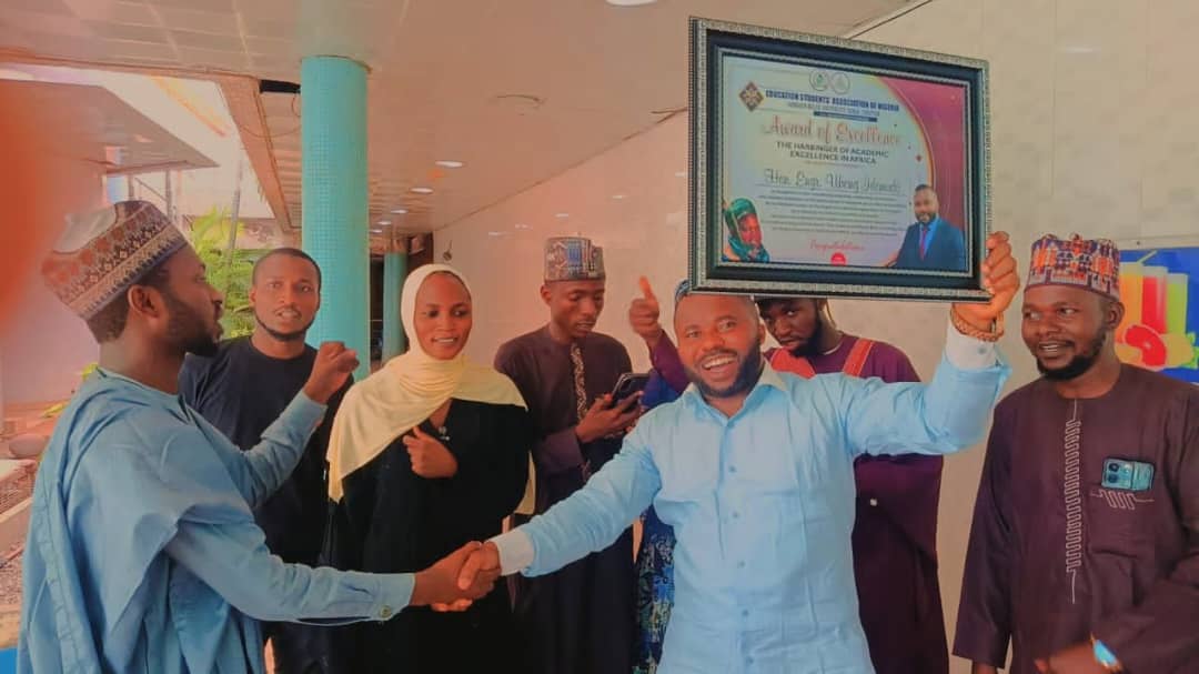 Idemudo Receives Prestigious 'Harbinger Of Academic Excellence In Africa’ Award