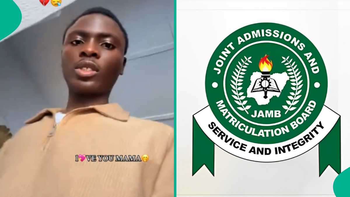 JAMB: Man Who Earlier Told Mum She Won't Score More than 6 Reacts after Seeing Her UTME Result