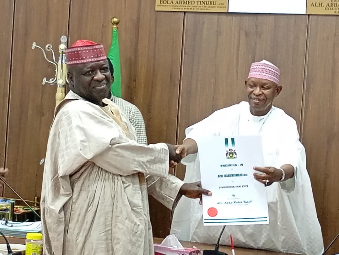 Kano Gov Swears Ex-Serviceman As Commissioner For Internal Security