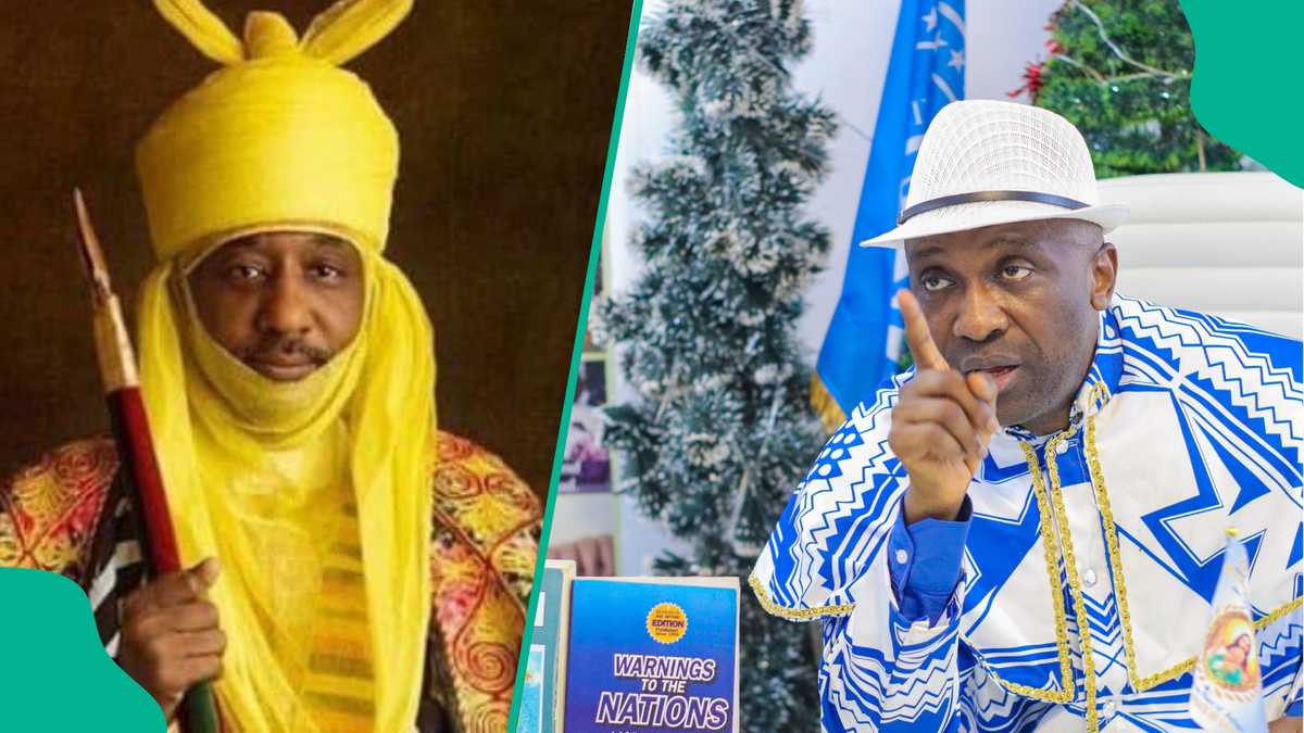 Kano: Primate Ayodele Releases Fresh Prophecies, Sends Warning Message to Emir Sanusi