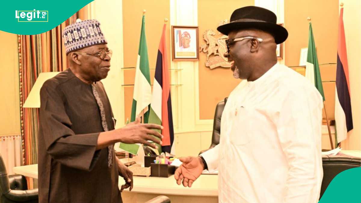 Karon Farko bayan Shiga APC, Gwamna Sheriff Ya Shiga Aso Villa, Ya Gana da Tinubu