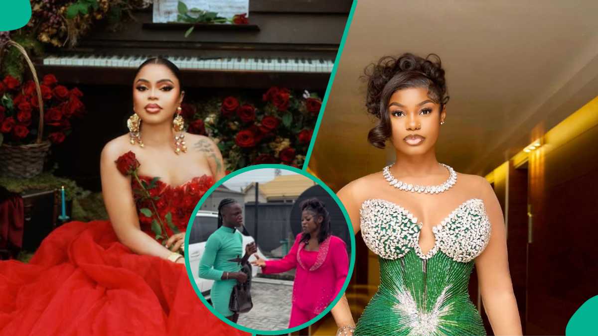 King Mitchy Angrily Insults Bobrisky For Influencing Effeminate Young Boys in Nigeria, He Replies