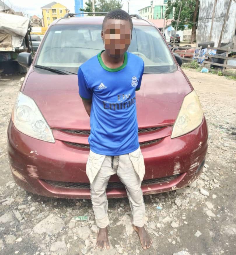 Lagos Police Nab Suspected Murderer With Stolen Vehicle In Kogi
