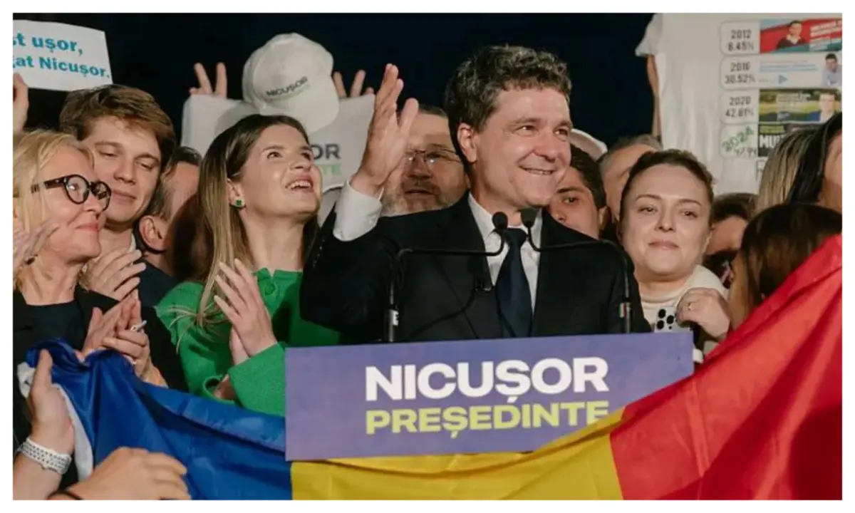 Liberal Mayor Nicușor Dan defeats nationalist challenger to win Romanian presidency