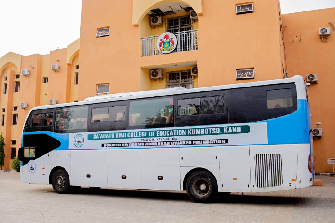 MAAUN Founder Donates 60-seater Bus To Sa’adatu Rimi College Of Education