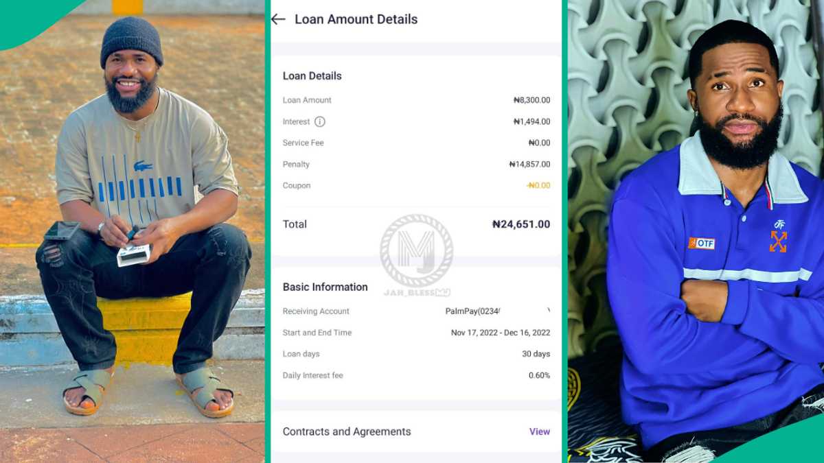 Man Who Borrowed N8,300 from Loan App Finally Repays Debt After 3 Years, Displays How Much He Paid