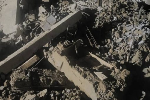 Many Trapped As Building Collapses In Lagos