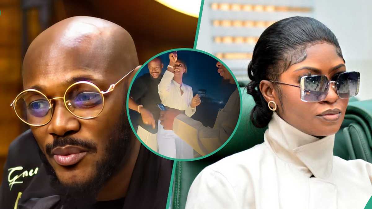 Moment 2Baba Almost Falls During Boat Cruise Trends, Fans Share Observation About Natasha