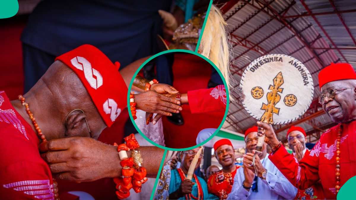 "Mulkinka Ya Zo da Alheri," Sarakuna Sun ba Shugaba Tinubu Sabuwar Sarauta
