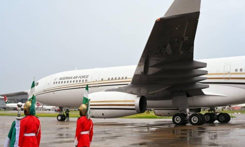 'New Presidential Jet Flown To South Africa For Refurbishment, Upgrades'