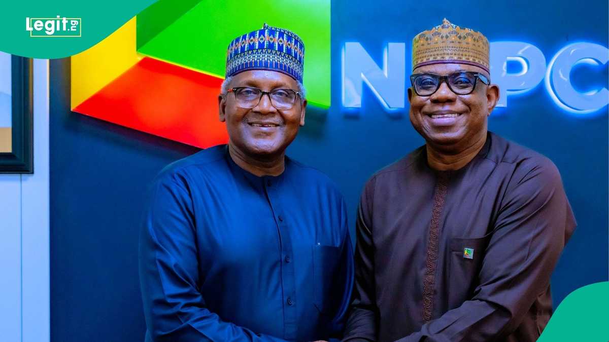 Nigerians React As Dangote Meets With Rhe Bayo Ojulari-Led NNPC Team