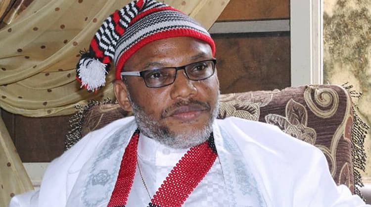 "Stop Talking When I'm Talking" - Nnamdi Kanu Angrily Tells Lawyer In Court (Video)
