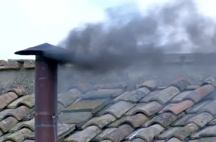 No new Pope yet: Again, black smoke rises from Sistine Chapel Chimney