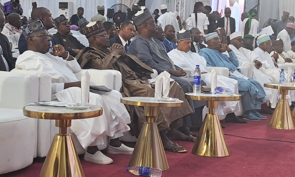 Obasanjo, Atiku, Nnamani, Others Attend Sule Lamido’s Book Launch In Abuja
