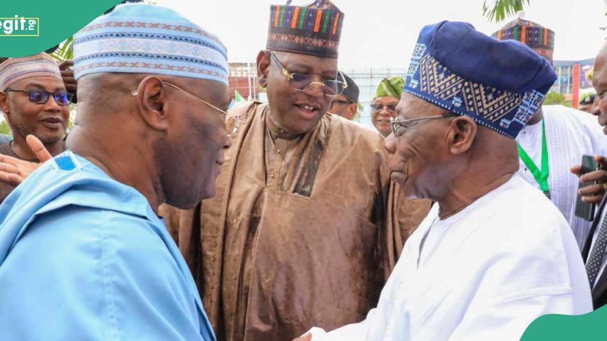 Obasanjo, Atiku, Obi da Manyan Najeriya Sun Dura Abuja, An Fara Taron Sule Lamido