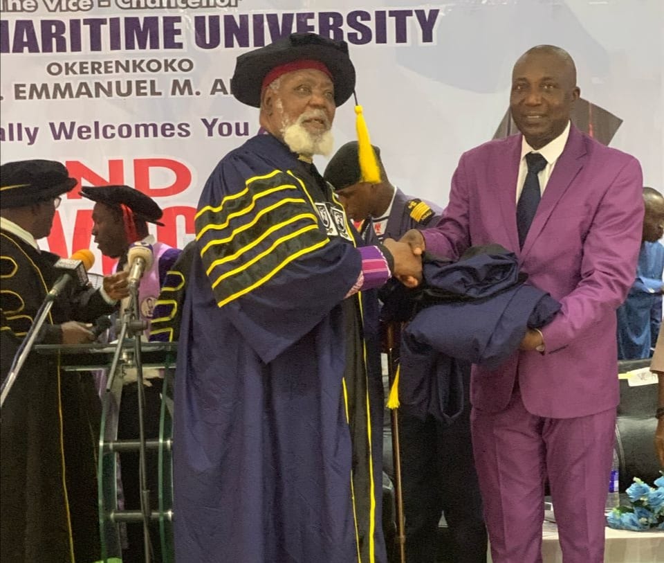 Oborevwori, Diri honoured with Doctorate Degrees at NMU