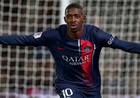 PSG's Dembele Fit For Second Leg Against Arsenal