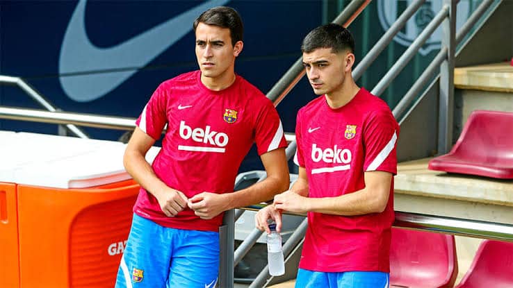 Pedri and Eric Garcia