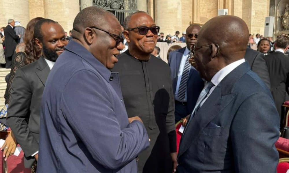Peter Obi Meets Tinubu, Kayode Fayemi At Vatican City