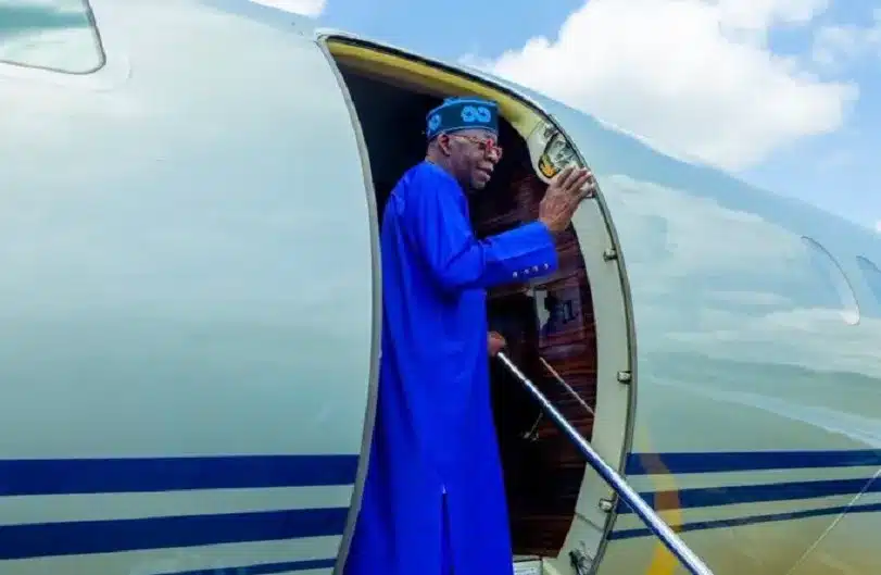 President Tinubu Leaves Katsina