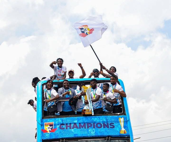 Remo Stars Show Off NPFL Title In Ogun [Photos]