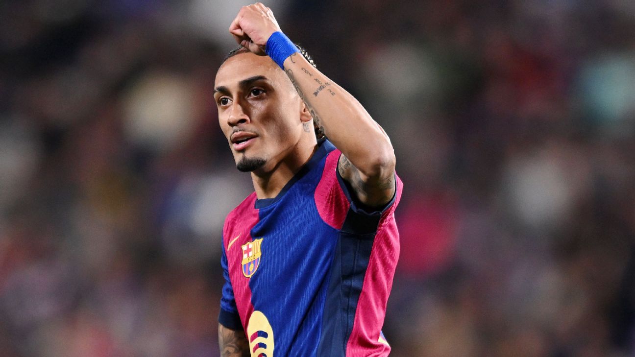 Ronaldinho my role model – Raphinha names four players who inspired his career