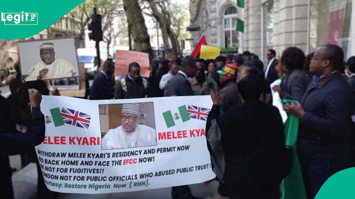 "Send Kyari Back To Nigeria To Face Corruption Charges": Nigerians Stage Massive Protest in London